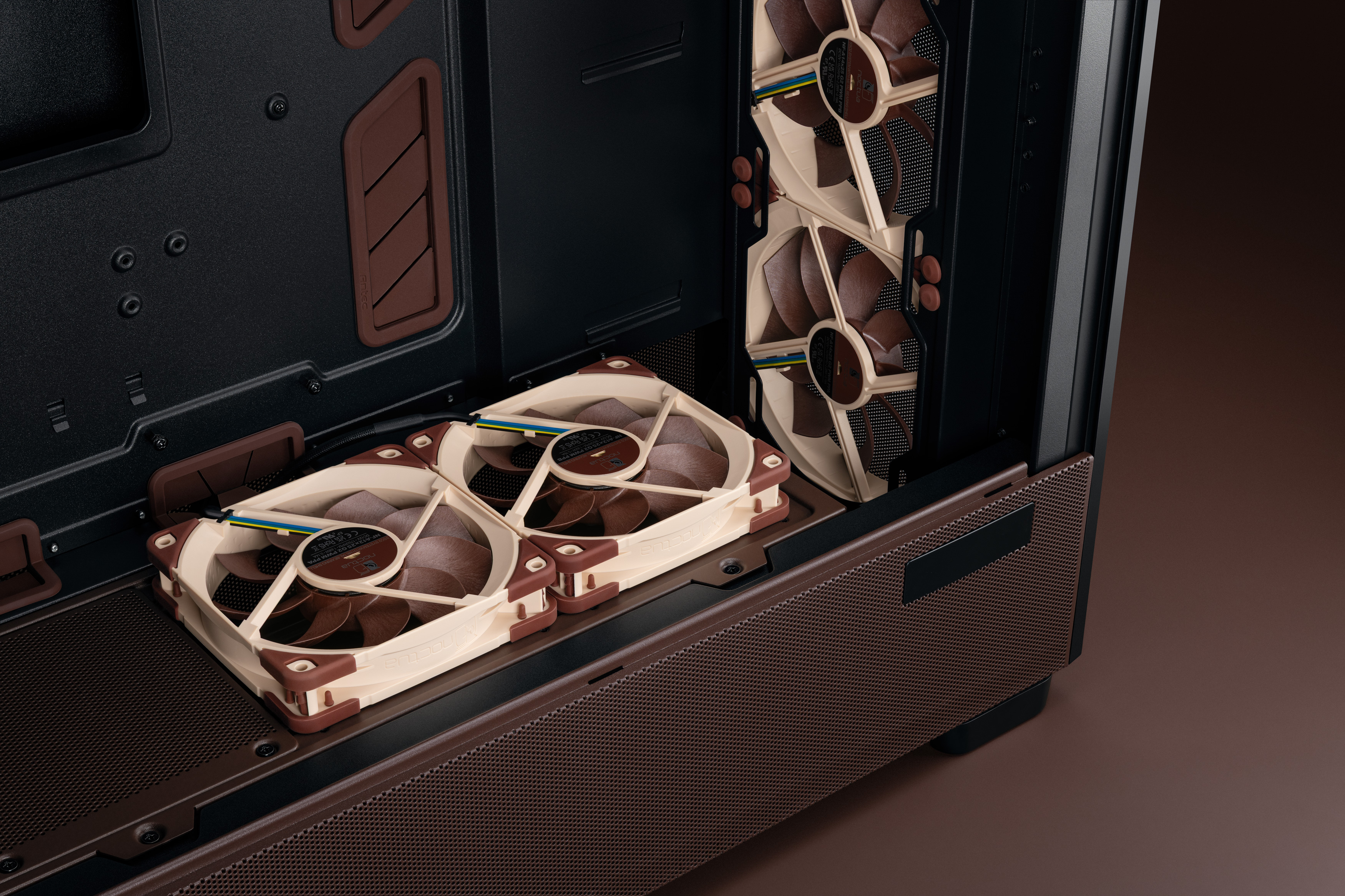 Antec and Noctua introduce Antec Flux Pro Noctua Edition PC case