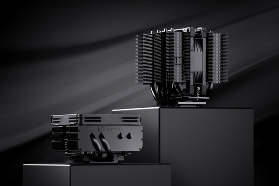 Noctua presents chromax.black versions of NH-D9L and NH-L9x65 | Noctua