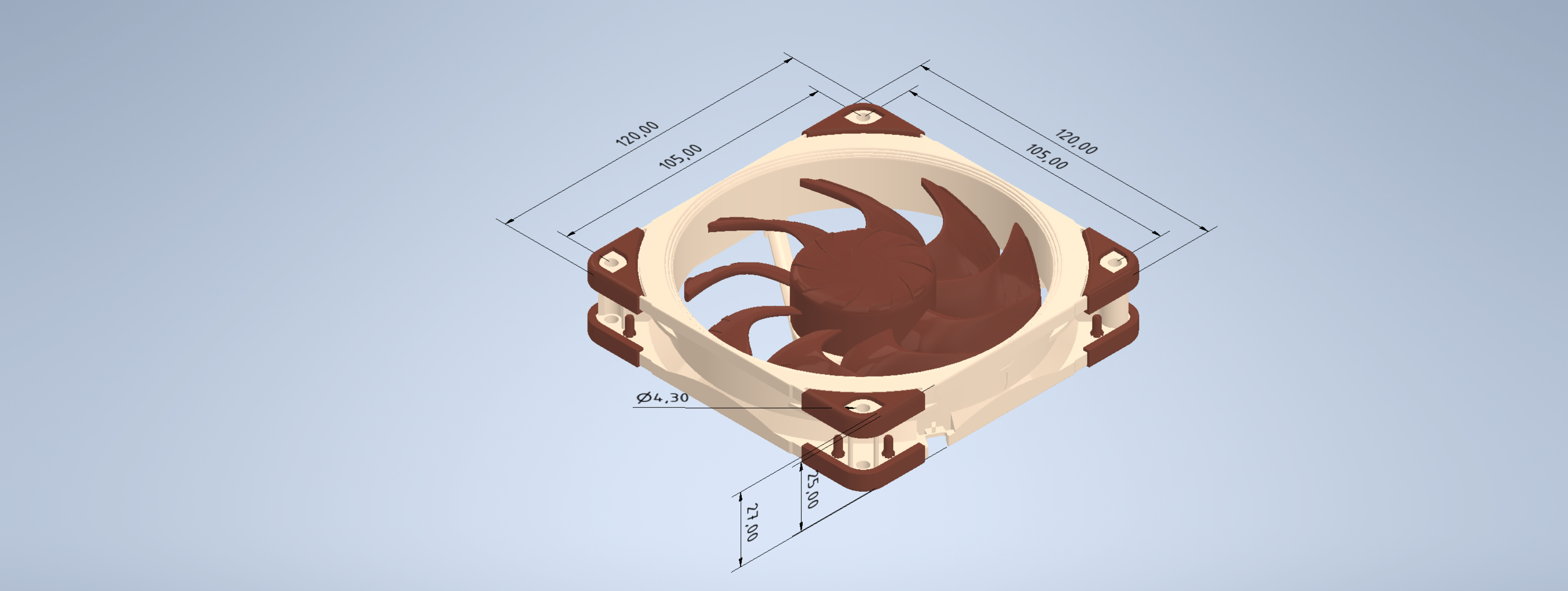 Noctua releases official 3D CAD models for its cooling fans